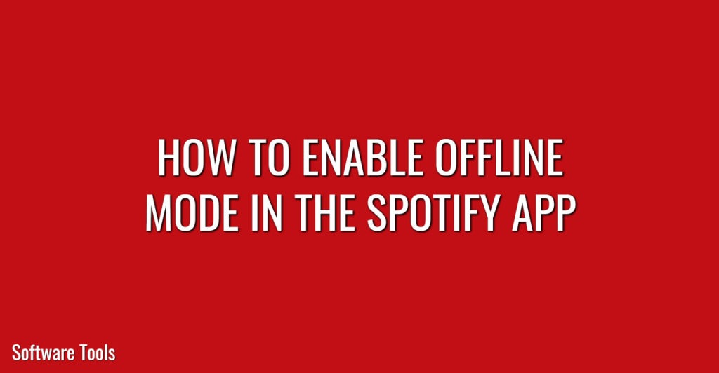 offline mode in spotify